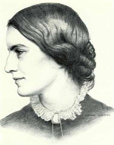 Octavia Hill, omstreeks 1870.